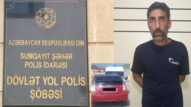 Narkotikin təsiri altında avtomobil idarə edən sürücü həbs edildi 