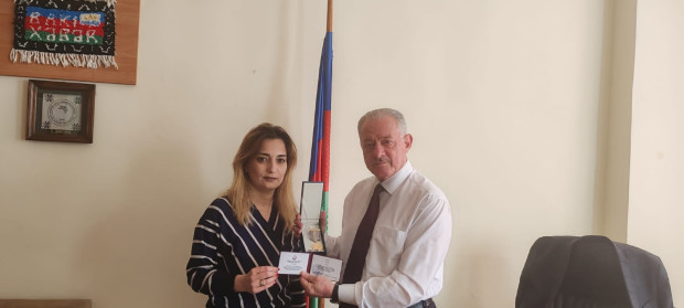 “Bakı-Xəbər”in əməkdaşlarına medallar təqdim edildi - FOTO